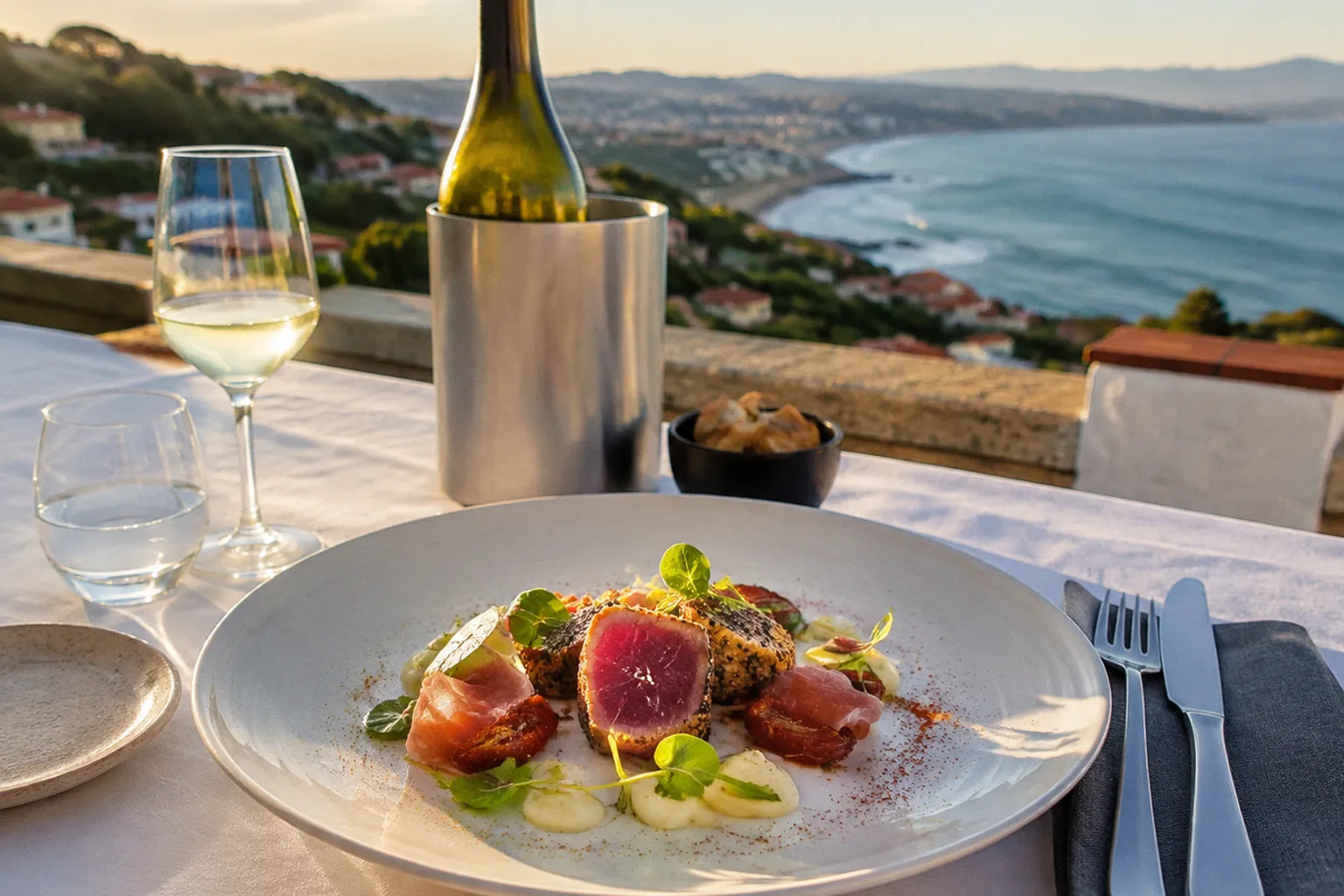 Chef à domicile en villa basque : l'organisation pas à pas