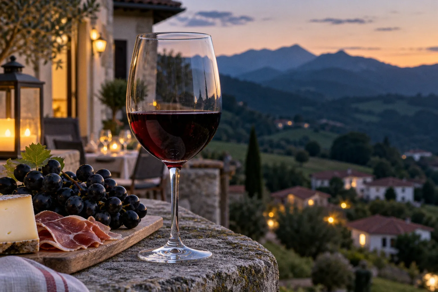 Dégustation de vins d'Irouléguy : les préparatifs pour une soirée privée