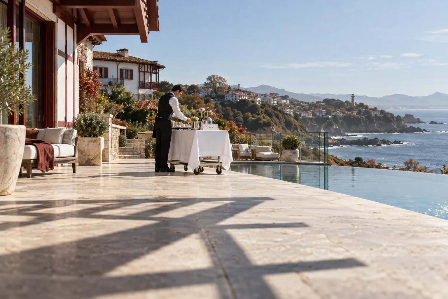 Majordome en villa de luxe : le garant de votre sérénité