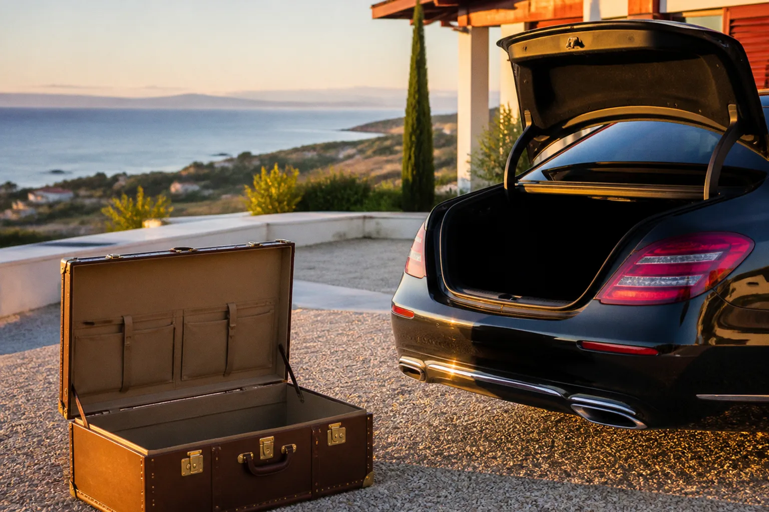 Transfert privé au Pays Basque : l'erreur du volume de bagages