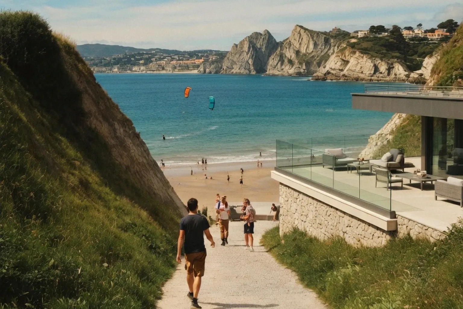 Vacances sur la Côte Basque : comment le climat transforme l'immobilier de luxe